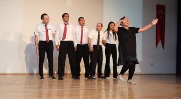 Özel öğrenciler hünerlerini sergiledi