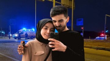 Nişanlı çift kazada hayatlarını kaybetti