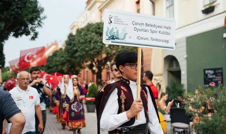 Çorum Belediyesi Türkiye’yi temsil etti