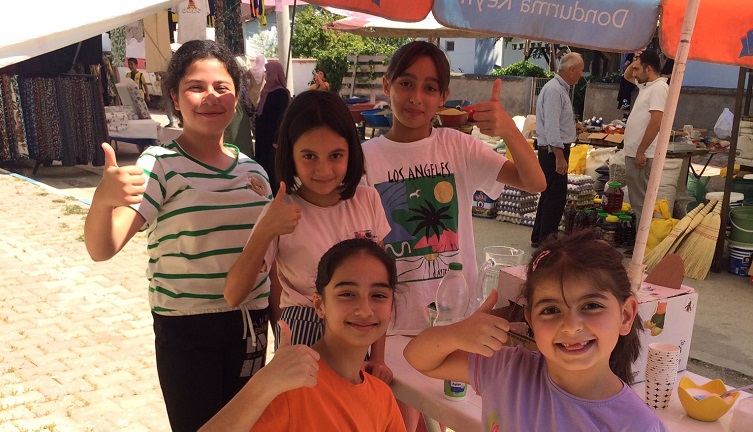 Minik yüreklerden anlamlı bağış