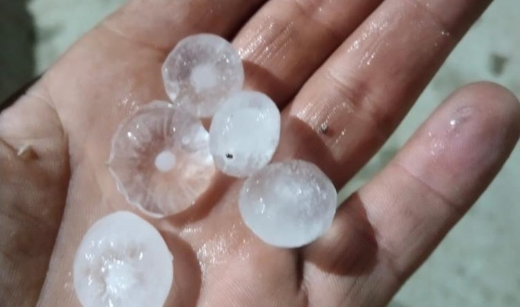 Çorum’un köylerinde dolu yağışı etkili oldu