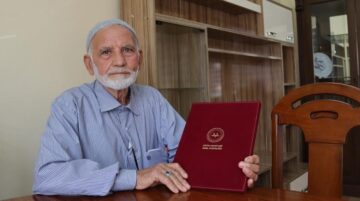 Çorumlu azmetti 75 yaşında hafız oldu