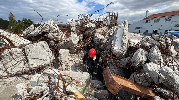 Başarılı tatbikat tam not aldı