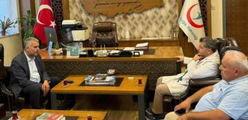 Sağlık çalışmaları hakkında bilgi aldı