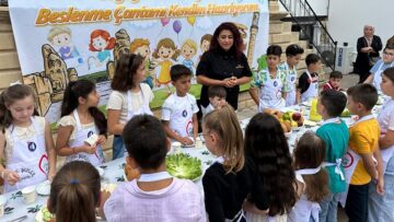 Beslenme çantalarını kendileri hazırladı