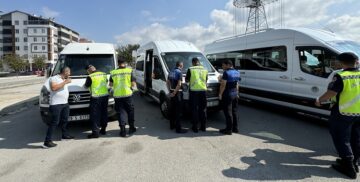 Polis ve jandarmadan okul servisi denetimi