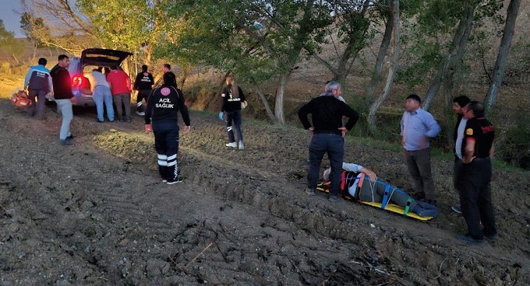 Odun kesmeye gitti yaralı bulundu!