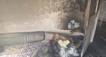 Apartmanda çıkan yangın korkuttu