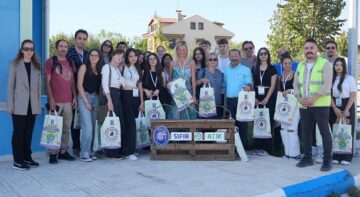 Belediye’nin Sıfır Atık tesisini incelediler