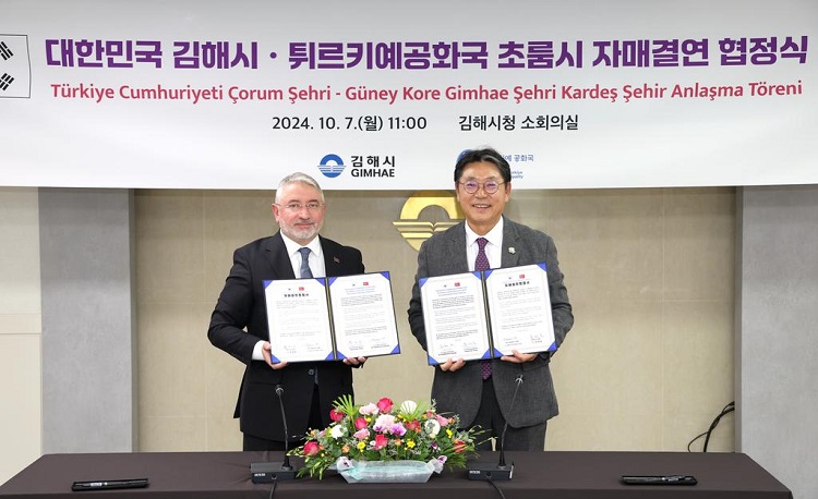 Çorum Gimhae ile işbirliğini geliştiriyor