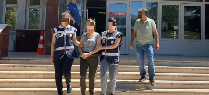 Firari kadın buzdolabında yakalandı!