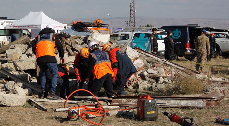 TAMP kapsamında deprem tatbikatı