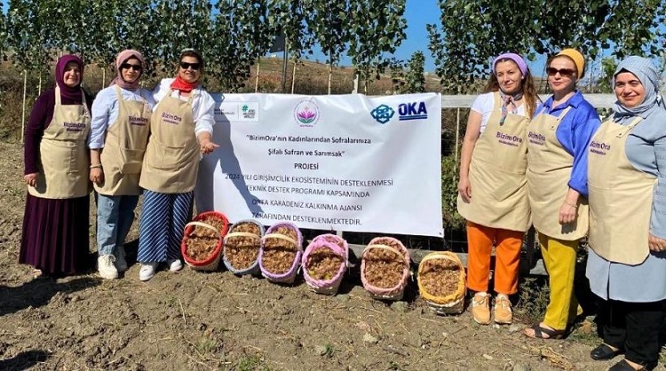 Safran ve sarımsak projesine OKA desteği