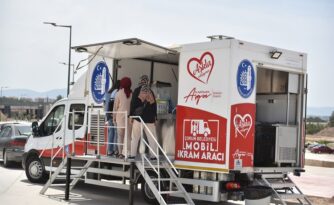 Mobil İkram aracı 400 bin vatandaşa ulaştı