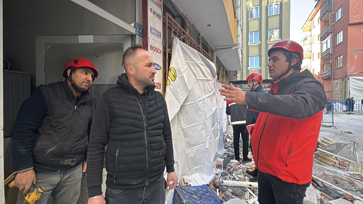 Hasar tespit çalışmaları devam ediyor