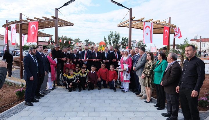 Belediye’nin Beyarmudu doğa parkı açıldı