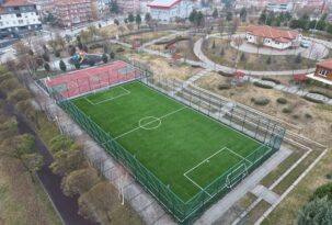 Semt sahalarında tadilat çalışması