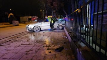 Kaçarken kaza yaptı 42 bin TL ceza yedi!