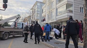 Evde çıkan yangın söndürüldü