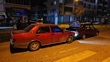 Polisten kaçarken kaza yaptı