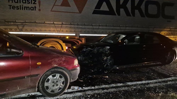 Başkan kazayı ucuz atlattı!