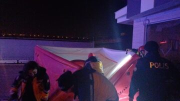 Yüksekten atladı bu sefer kurtarıldı!