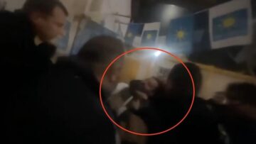 Basın mensuplarına sert müdahaleye tepki