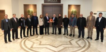 Muhtarlardan Başkan Aşgın’a ziyaret