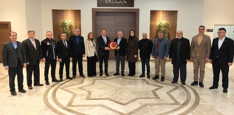 Muhtarlardan Başkan Aşgın’a ziyaret