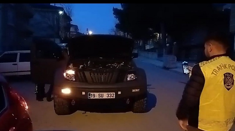 Polis sirenine 138 bin TL ceza yedi!
