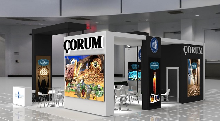 Çorum Belediyesi EMITT Fuarı’nda