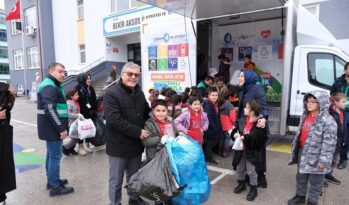 Mobil Sıfır Atık Aracı hizmette