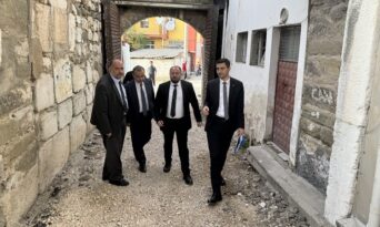 Kentsel dönüşüm çalışmaları için geldiler