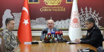 Çorum’daki genel asayişi değerlendirdi