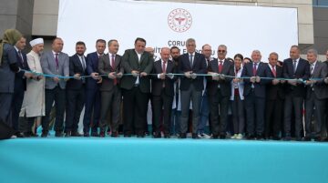 Bakan Çorum’da hastane açılışına katıldı