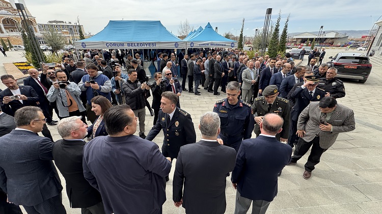 Çorum’da ortak bayramlaşma töreni