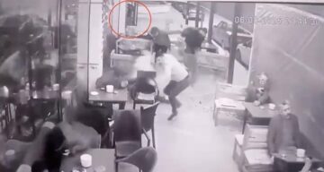 Silahlı saldırının görüntüleri ortaya çıktı