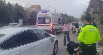 Otomobil ile motosiklet çarpıştı: 1 yaralı