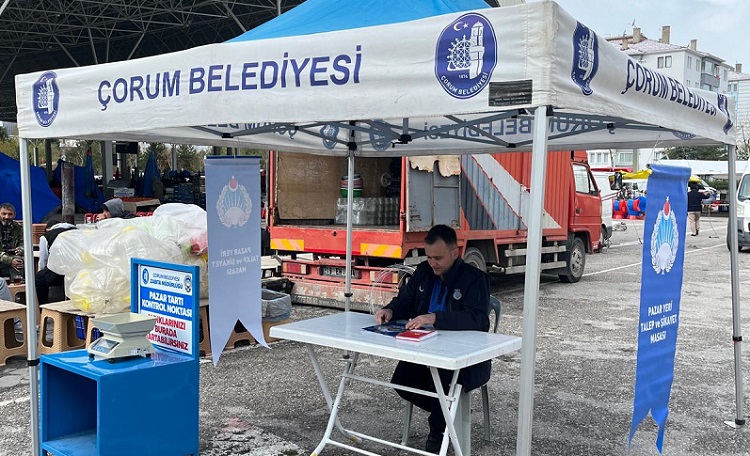 Pazar yerlerinde talep ve şikayet masası