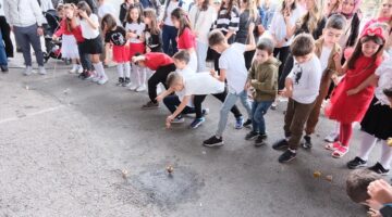Çorum’da çiğdem aşı geleneği yaşatıldı
