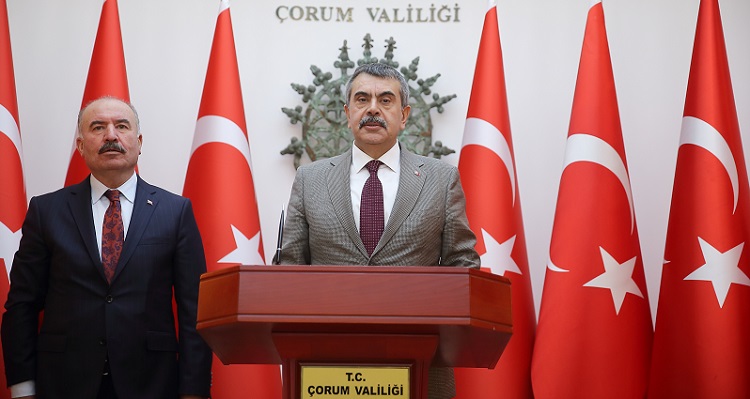 Milli Eğitim Bakanı Çorum’da konuştu