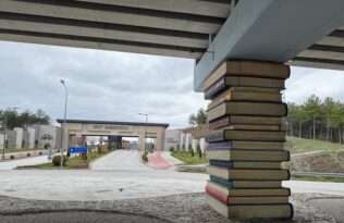 Kuzey Kampüsü girişine estetik dokunuş
