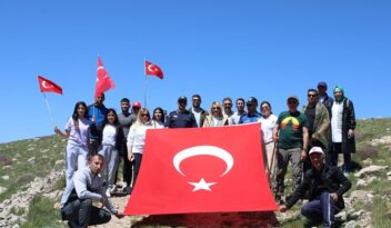 Kırklar Dağı’nda gençlik yürüyüşü yapıldı