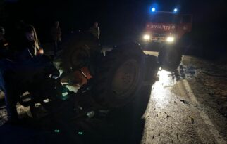 Traktörün altında kalarak can verdi