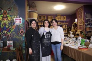 Eski mobilyalar onlarla hayat buldu