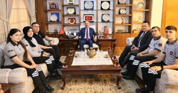 Özel Güvenlikçilerden Vali’ye ziyaret