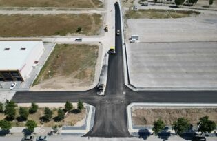 İki hastaneyi buluşturan yeni yol yapıldı