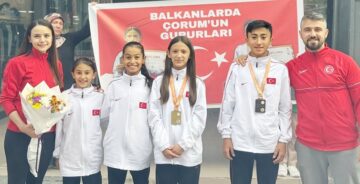 Balkan şampiyonasında tarihi başarı