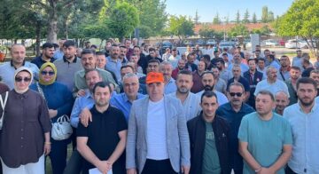 İşçiler maaşlardan şikayetçi eylem başlattı