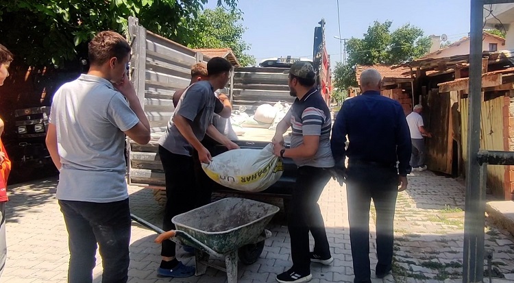 Filistin halkı için buğday toplandı